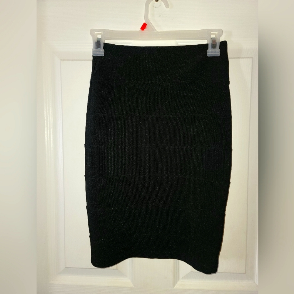 Charlotte Russe Black Pensil Skirt